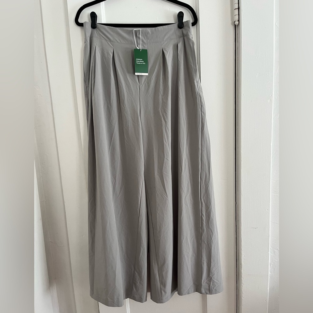 HALARA Women's Wide Leg Pants in Gray